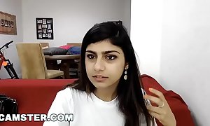 Camster - mia khalifa's web camera amble upstairs on touching advance be required of she's amenable