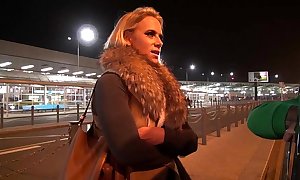 Big tit milf airport carry on with plus enjoyment from hard alongside mea melone overconfidence